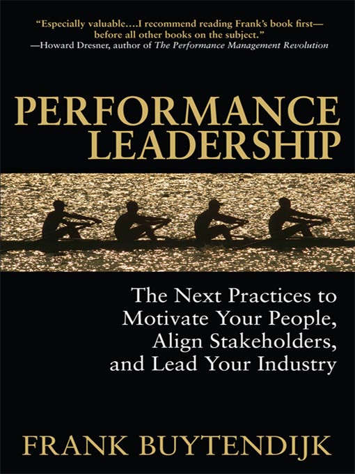 Title details for Performance Leadership by Frank Buytendijk - Available